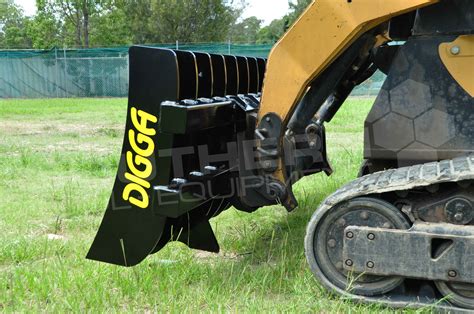 skid steer stick rake|rake attachment for skid steer.